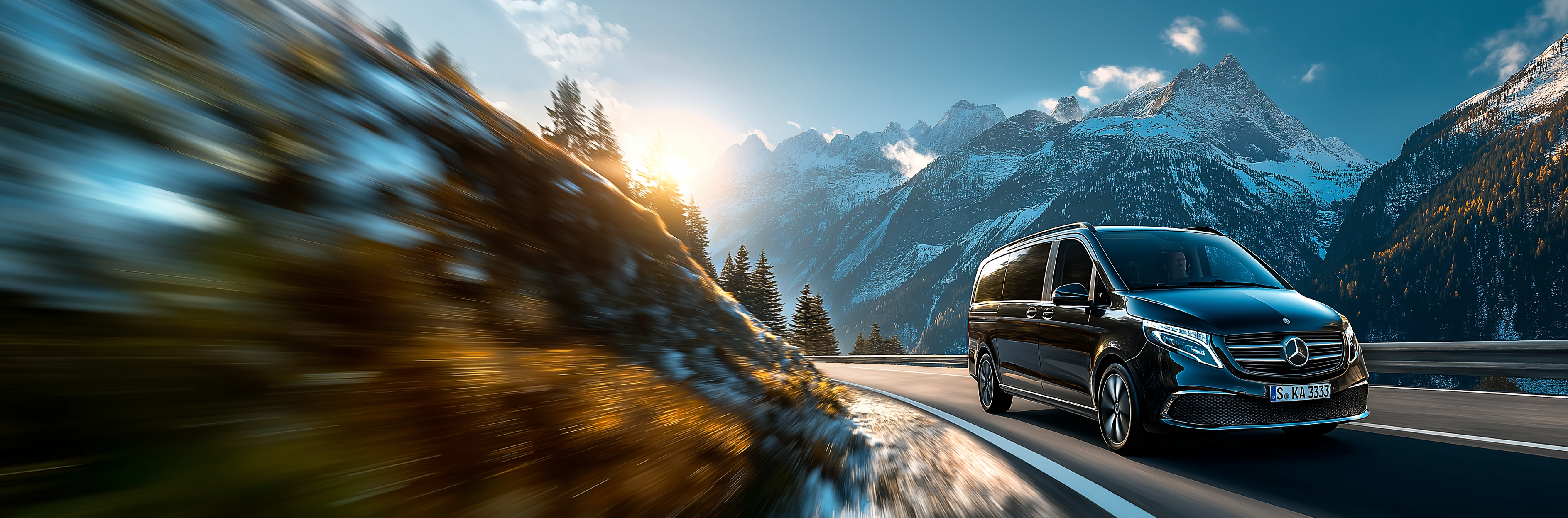 Book your transfer to ski resorts or across the Alps
